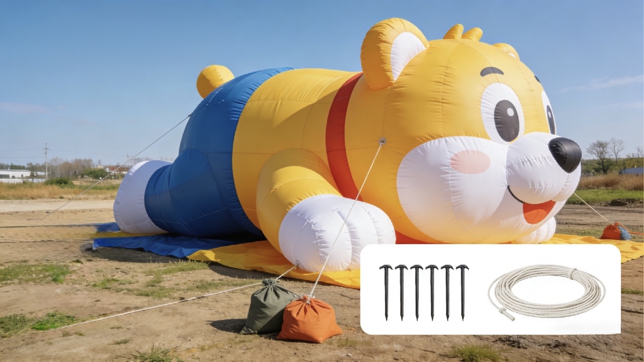 充气卡通广告品安全须知