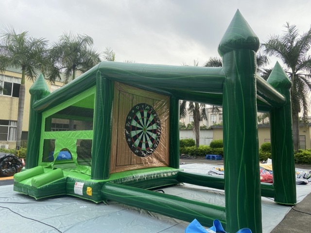 充气跳床射击组合 