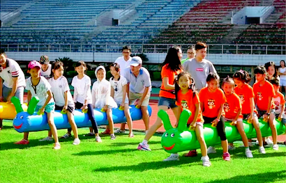 充气趣味运动会道具可爱毛毛虫（儿童款）出租出售