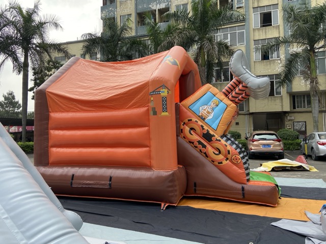 挖趣小筑充气跳床滑梯出售