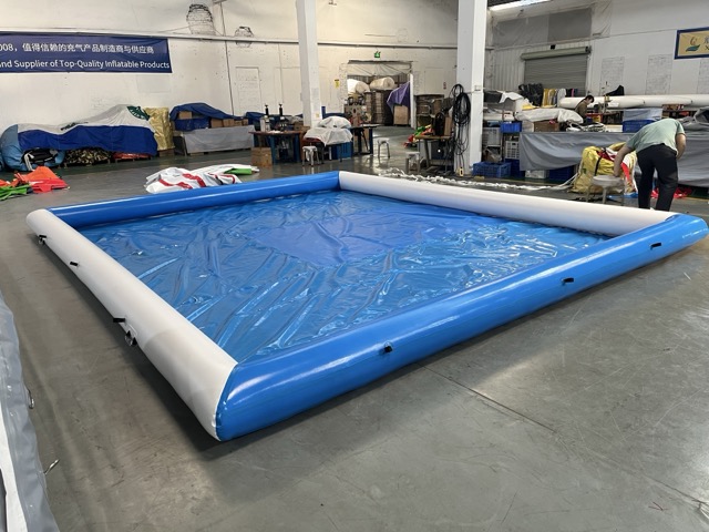 6×5×0.3M PVC 充气水池戏水池出租